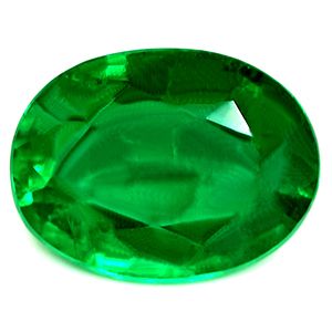 1.44 ct Oval Green Natural Emerald